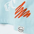 Cool Club, Bluza cu maneca lunga pentru baieti, albastru deschis, imprimeu dinozaur