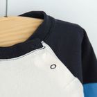 Cool Club, Bluza cu maneca lunga pentru baieti, mix de culori, in dungi, imprimeu cifre, set 3 buc.