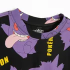Cool Club, Bluza cu maneca lunga pentru baieti, negru, imprimeu Pokemon