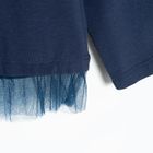 Cool Club, Bluza cu maneca lunga pentru fete, bleumarin, imprimeu Peppa Pig