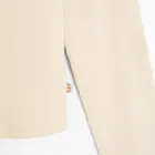 Cool Club, Bluza cu maneca lunga pentru fete, crop top, din tricot striat, bej