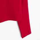 Cool Club, Bluza cu maneca lunga pentru fete, din tricot striat, rosu