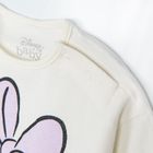 Cool Club, Bluza cu maneca lunga pentru fete, ecru, imprimeu Daisy