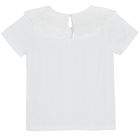 Cool Club, Bluza cu maneca scurta pentru fete, alb