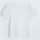Cool Club, Bluza cu maneca scurta pentru fete, alb