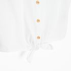 Cool Club, Bluza cu maneca scurta pentru fete, alb
