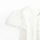 Cool Club, Bluza cu maneca scurta pentru fete, alb