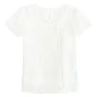 Cool Club, Bluza cu maneca scurta pentru fete, alb