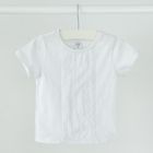 Cool Club, Bluza cu maneca scurta pentru fete, alb, imprimeu flori