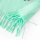 Cool Club, Bluza cu maneca scurta pentru fete, crop top, turcoaz