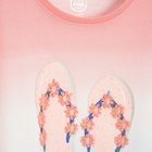 Cool Club, Bluza cu maneca scurta pentru fete, roz-albastru