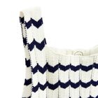 Cool Club, Bluza fara maneci pentru fete, crop top, din tricot, mix