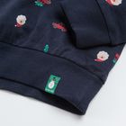 Cool Club, Bluza subtire pentru baieti, albastru inchis, motiv de Craciun