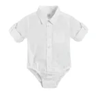 Cool Club, Body cu maneca lunga, camasa alba