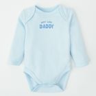 Cool Club, Body cu maneca lunga pentru baieti, alb, albastru, set, 3 buc.