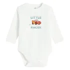 Cool Club, Body cu maneca lunga pentru baieti, mix, imprimeu Cars, set, 3 buc.