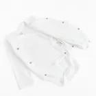 Cool Club, Body cu maneca lunga pentru bebelusi, alb, set, 5 buc.