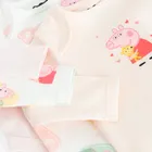 Cool Club, Body cu maneca lunga pentru fete, mix, imprimeu Peppa Pig, set, 3 buc.