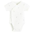 Cool Club, Body cu maneca scurta pentru fete, alb, set, 2 buc.