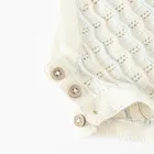 Cool Club, Body pentru baieti fara maneci, din tricot, bej