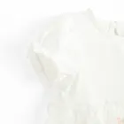 Cool Club, Body-rochie cu maneca scurta pentru fete, alb