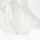 Cool Club, Body-rochie cu maneca scurta pentru fete, alb