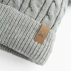 Cool Club, Caciula cu pompon pentru baieti, gri