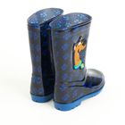 Cool Club, Cizme de cauciuc pentru baieti, bleumarin, imprimeu Scooby-Doo