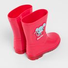 Cool Club, Cizme de cauciuc pentru fete, roz, imprimeu broscuta, soricel, Fisher-Price