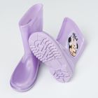 Cool Club, Cizme de cauciuc pentru fete, violet, imprimeu Minnie Mouse