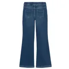 Cool Club, Colanti denim pentru fete, croiala flare, albastru