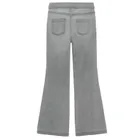 Cool Club, Colanti denim pentru fete, croiala flare, gri