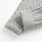 Cool Club, Colanti pentru fete, din tricot, gri