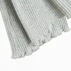 Cool Club, Colanti pentru fete, flare, din tricot striat, gri