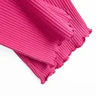 Cool Club, Colanti pentru fete, flare, din tricot striat, roz