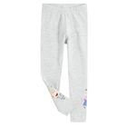 Cool Club, Colanti pentru fete, gri, negru-grafit, imprimeu Peppa Pig, set 2 buc.