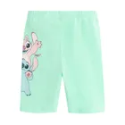 Cool Club, Colanti scurti pentru fete, turcoaz, imprimeu Lilo si Stitch
