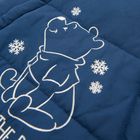 Cool Club, Combinezon de iarna cu gluga pentru bebelusi, culoare bleumarin, imprimeu Winnie the Pooh