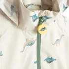 Cool Club, Combinezon impermeabil cu gluga pentru baieti, bej