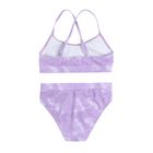 Cool Club, Costum de baie din 2 piese pentru fete, mov, tie dye