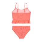 Cool Club, Costum de baie din doua piese pentru fete, coral neon