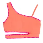 Cool Club, Costum de baie din doua piese pentru fete, UV 50, portocaliu