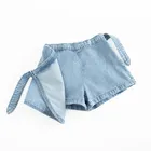 Cool Club, Fusta-pantaloni scurti de blugi pentru fete, albastru