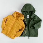 Cool Club, Geaca cu gluga pentru baieti, 3in1, verde-mustar