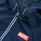 Cool Club, Geaca cu gluga pentru baieti, bleumarin, imprimeu Marvel Super Heroes