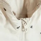 Cool Club, Geaca cu gluga pentru fete, alb