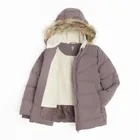 Cool Club, Geaca cu gluga pentru fete, calduroasa, violet