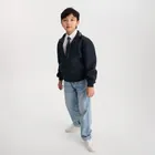 Cool Club, Geaca pentru baieti, oversize, bleumarin