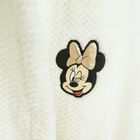 Cool Club, Halat de baie pentru fete, ecru, imprimeu Minnie Mouse