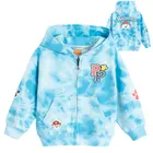 Cool Club, Hanorac cu gluga pentru baieti, cu fermoar, albastru, imprimeu Paw Patrol